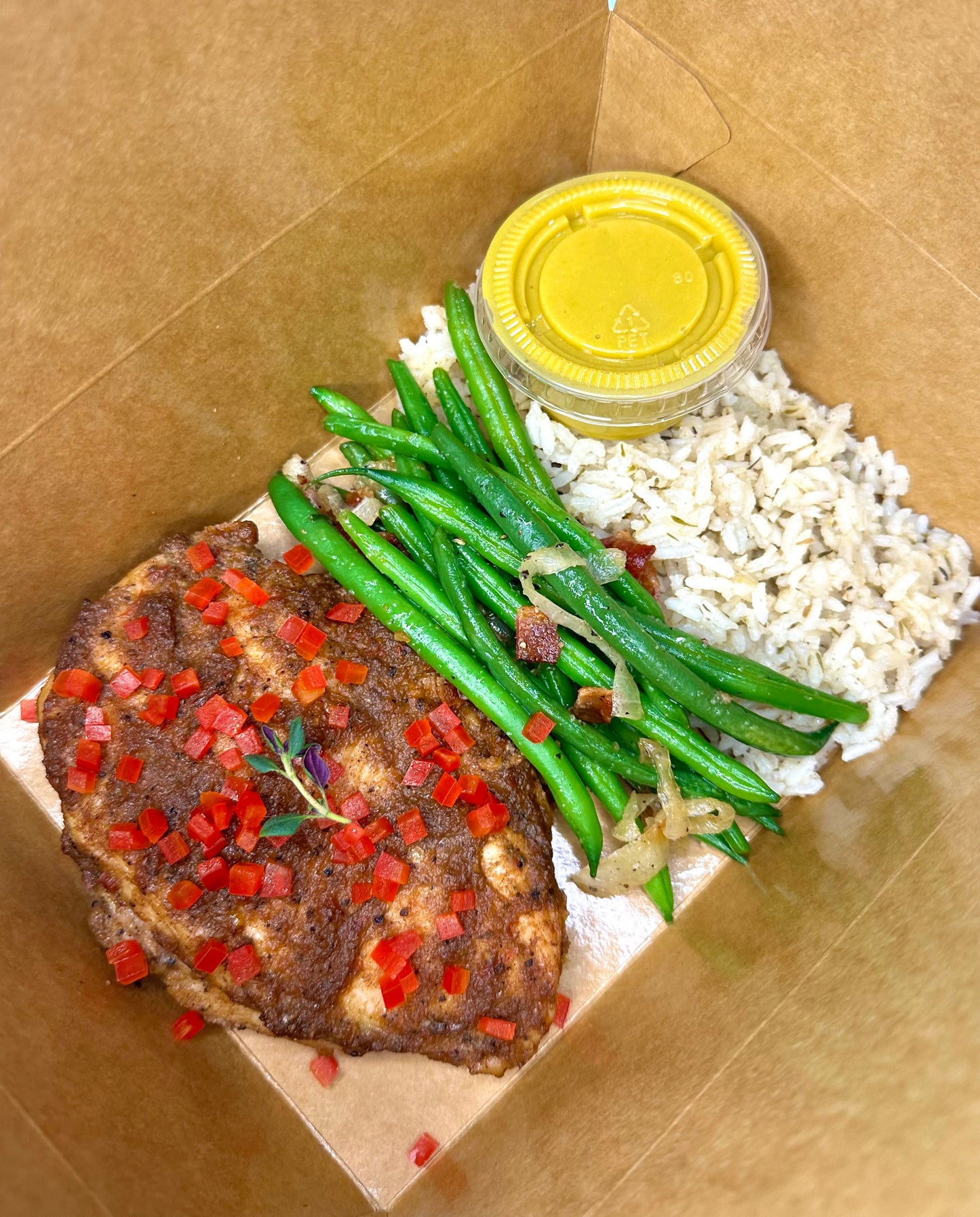 Jerk Chicken, Served on Friday